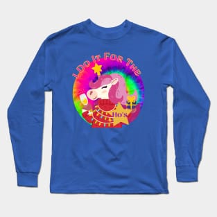 Colorful Unicorn Christmas Long Sleeve T-Shirt